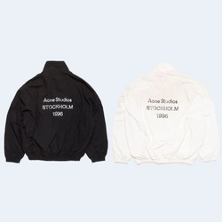 아크네 스튜디오 로고 지퍼 재킷 (2color)